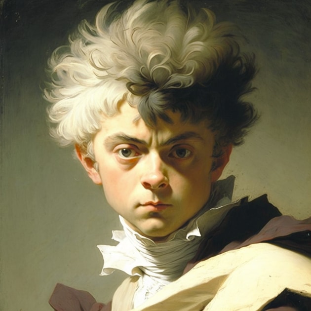 killua-zoldyck-art-style-of-jacques-louis-david