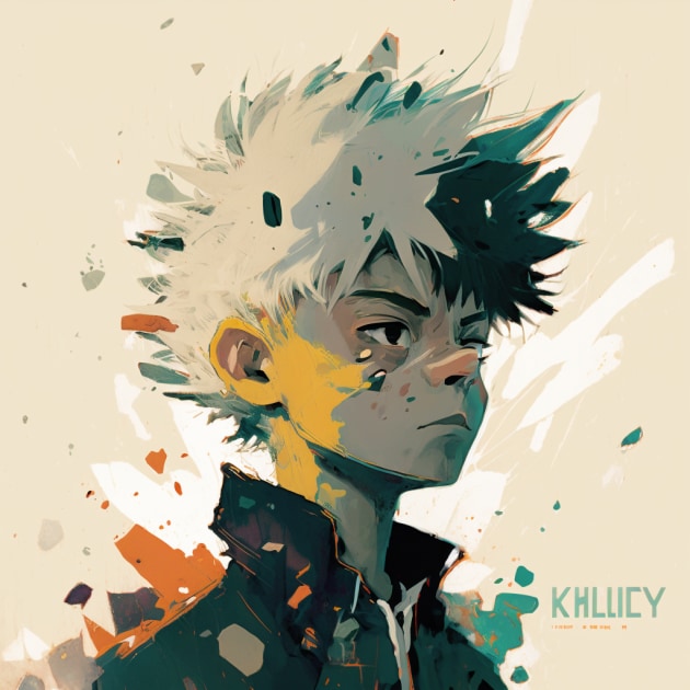 killua-zoldyck-art-style-of-keith-negley