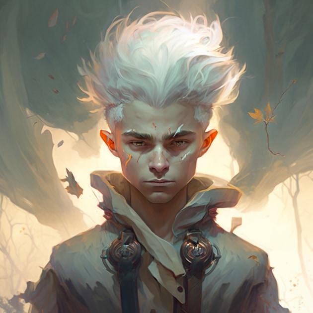 killua-zoldyck-art-style-of-peter-mohrbacher