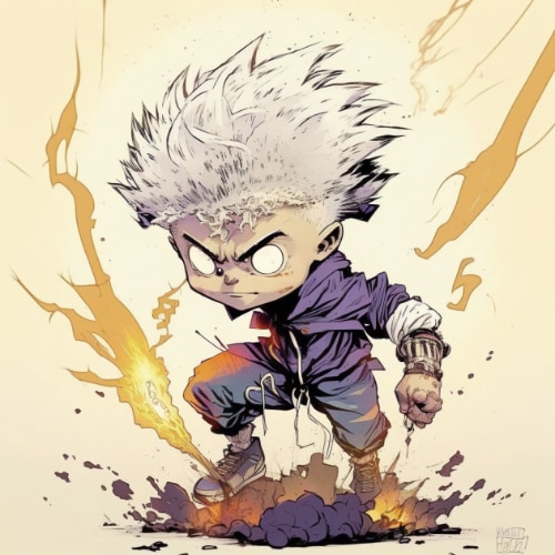 killua-zoldyck-art-style-of-skottie-young