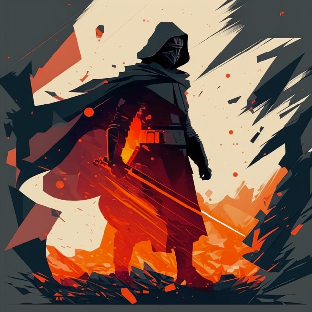 kylo-ren-art-style-of-aaron-douglas