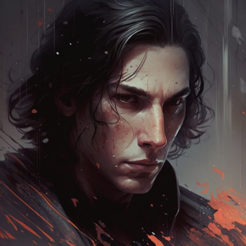 kylo-ren-art-style-of-charlie-bowater