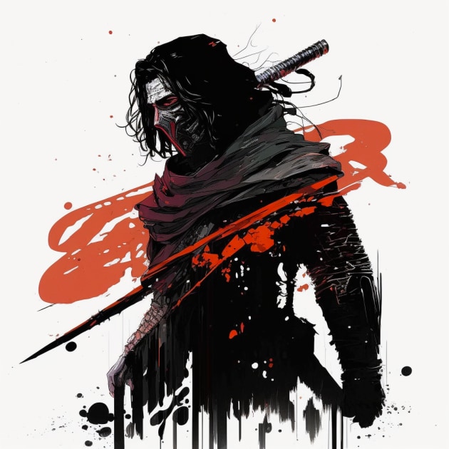 kylo-ren-art-style-of-eric-canete