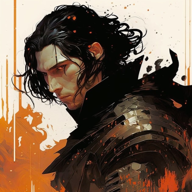 kylo-ren-art-style-of-greg-tocchini