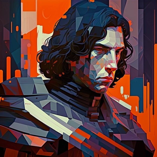 kylo-ren-art-style-of-isaac-maimon