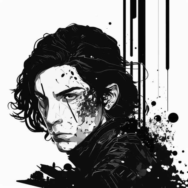 kylo-ren-art-style-of-kaethe-butcher