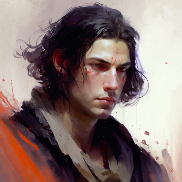 kylo-ren-art-style-of-pino-daeni