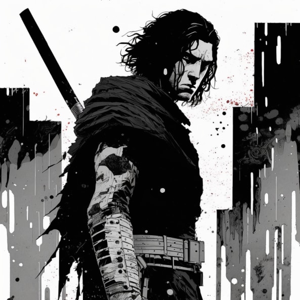 kylo-ren-art-style-of-sergio-toppi