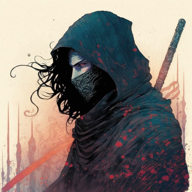 kylo-ren-art-style-of-warwick-goble