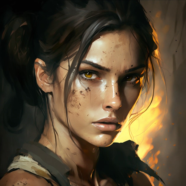 lara-croft-art-style-of-atey-ghailan