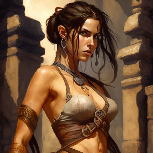 lara-croft-art-style-of-gerald-brom