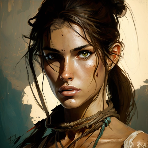 lara-croft-art-style-of-jacques-louis-david