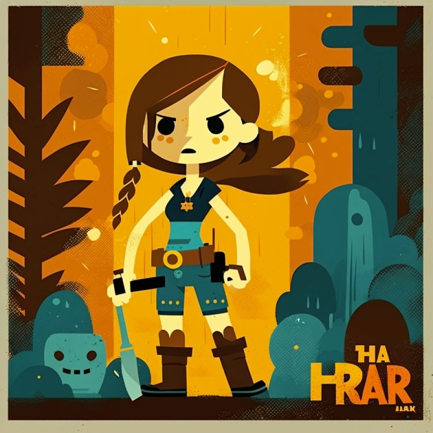 lara-croft-art-style-of-mary-blair