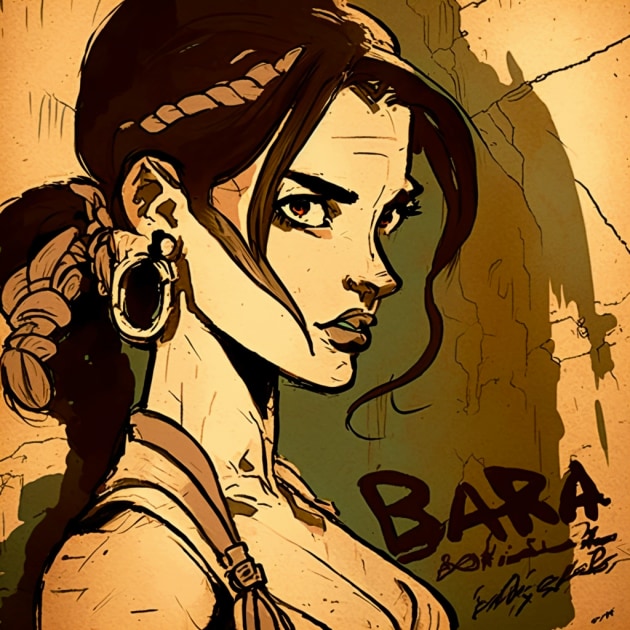 lara-croft-art-style-of-ralph-bakshi