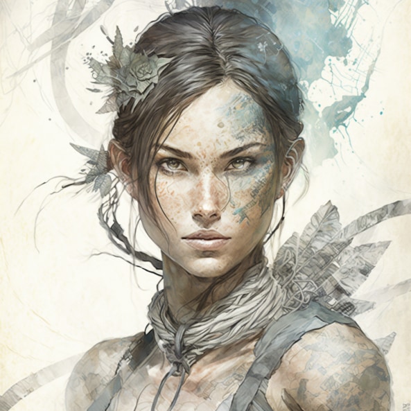 lara-croft-art-style-of-stephanie-law