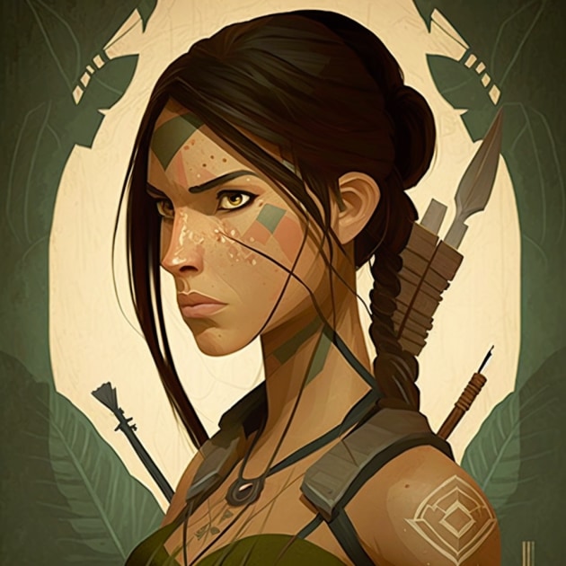 lara-croft-art-style-of-tracie-grimwood