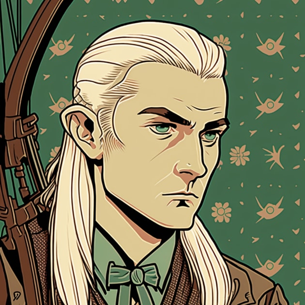 legolas-art-style-of-dan-clowes