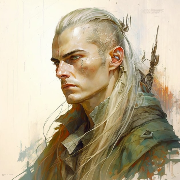 legolas-art-style-of-enki-bilal