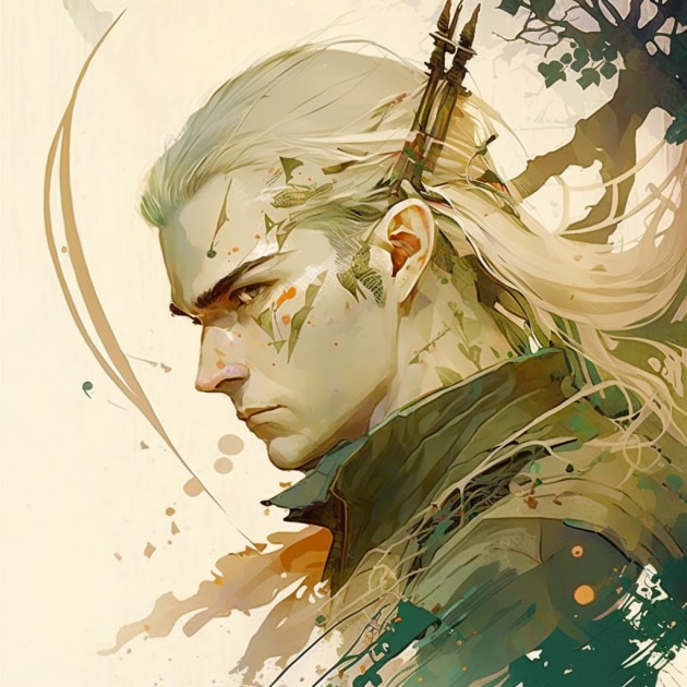 legolas-art-style-of-greg-tocchini