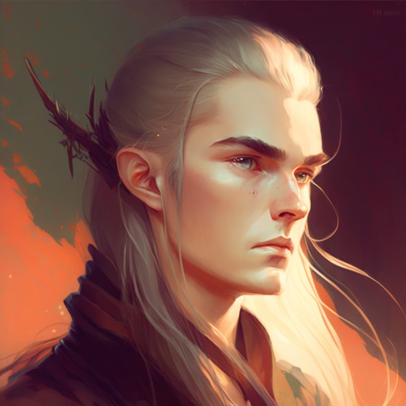 legolas-art-style-of-ilya-kuvshinov