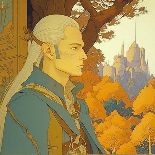 legolas-art-style-of-jean-giraud