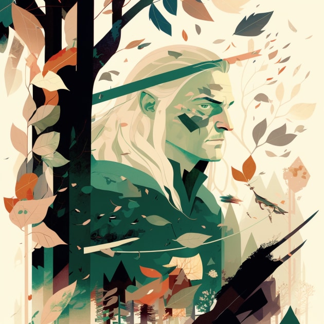 legolas-art-style-of-keith-negley