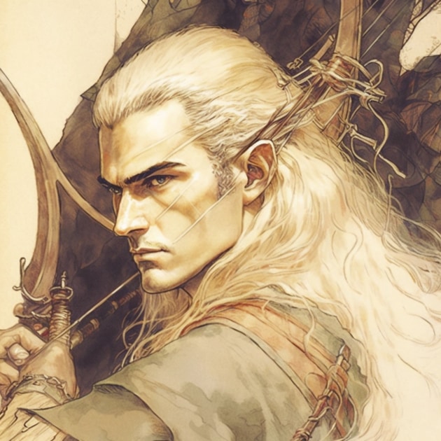 legolas-art-style-of-milo-manara