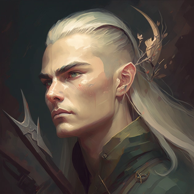 legolas-art-style-of-peter-mohrbacher