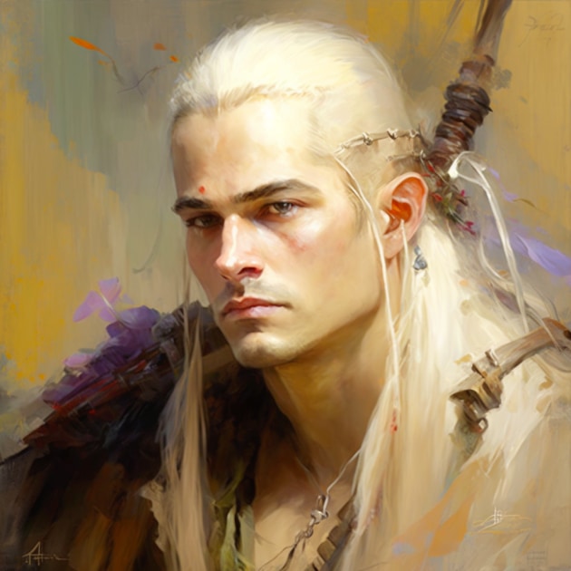 legolas-art-style-of-pino-daeni