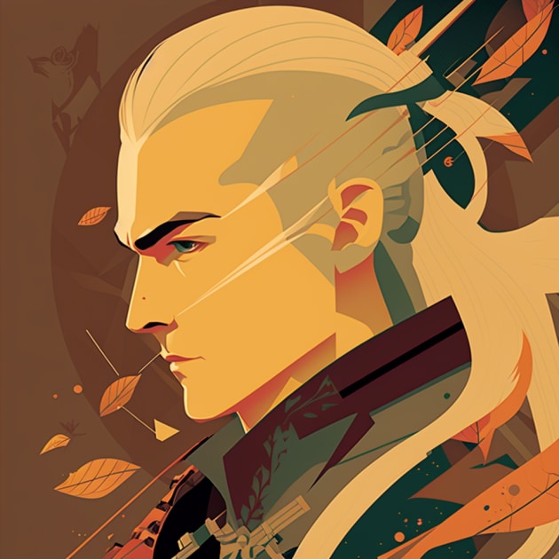 legolas-art-style-of-tom-whalen