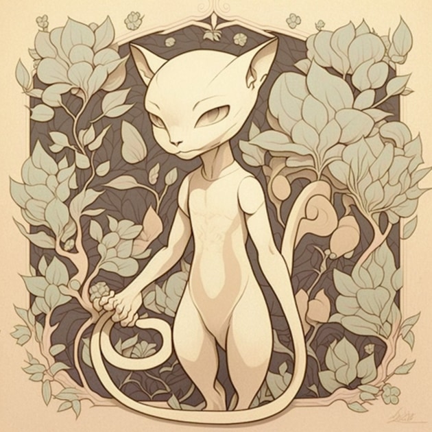 mewtwo-art-style-of-audrey-kawasaki