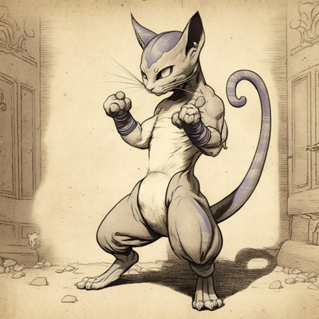 mewtwo-art-style-of-john-tenniel