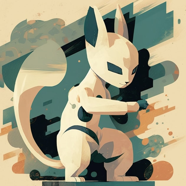 mewtwo-art-style-of-keith-negley