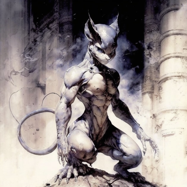 mewtwo-art-style-of-luis-royo