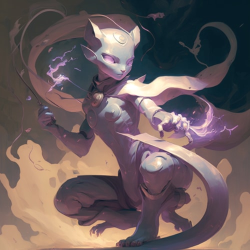 mewtwo-art-style-of-peter-mohrbacher