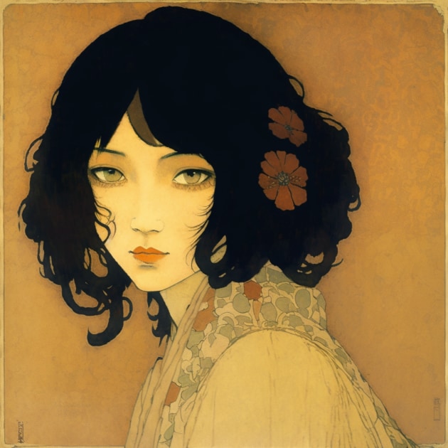 mikasa-ackerman-art-style-of-edmund-dulac