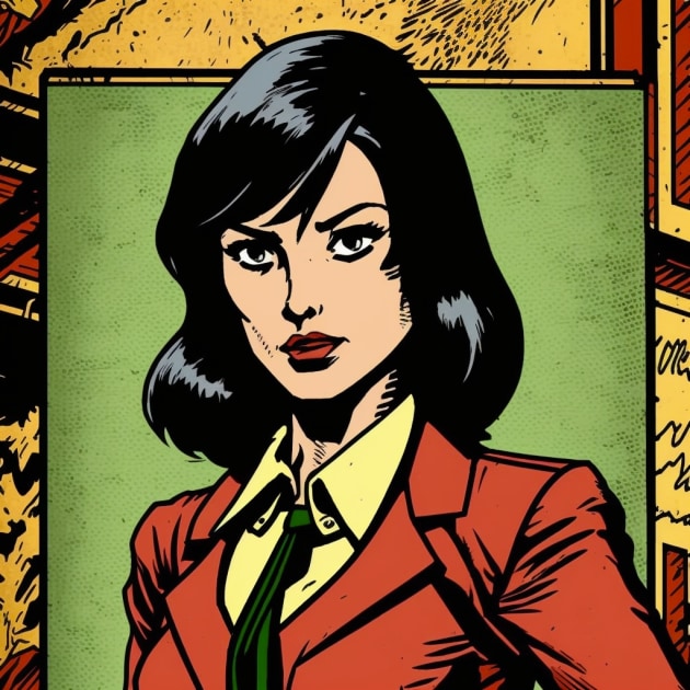 mikasa-ackerman-art-style-of-steve-ditko