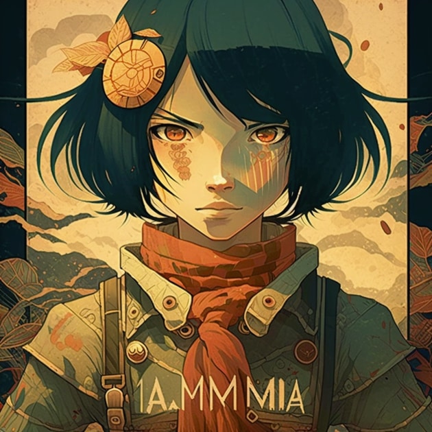 mikasa-ackerman-art-style-of-victo-ngai