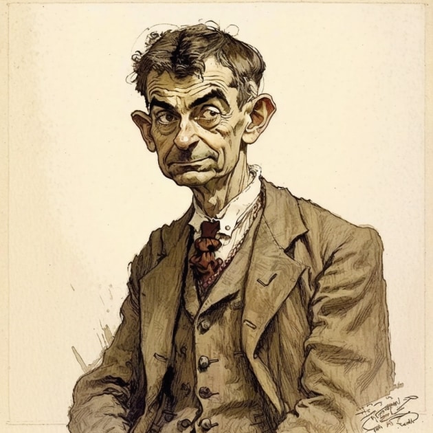 mr-bean-art-style-of-arthur-rackham