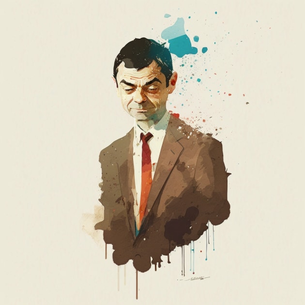 mr-bean-art-style-of-conrad-roset