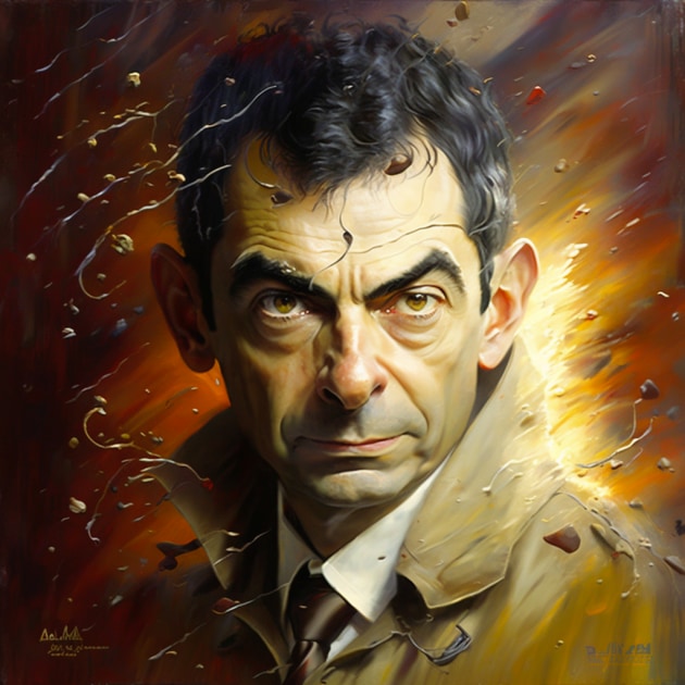 mr-bean-art-style-of-karol-bak