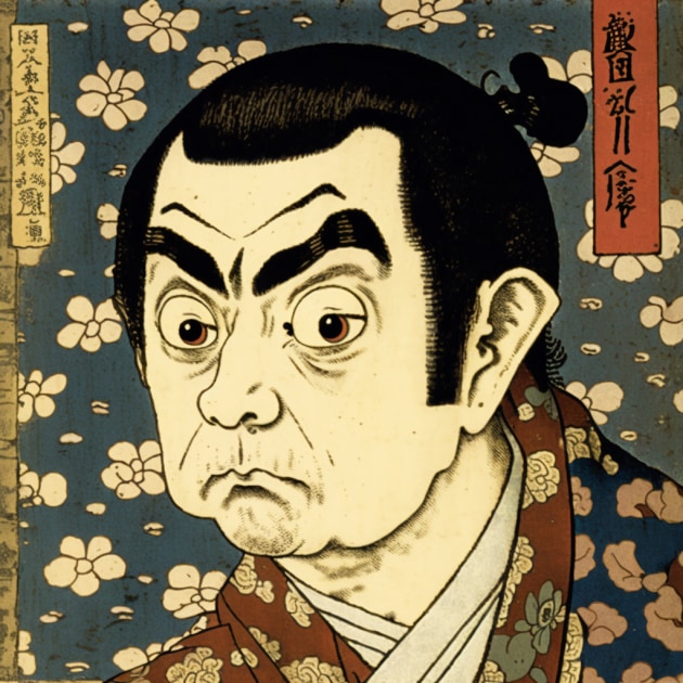 mr-bean-art-style-of-utagawa-kuniyoshi