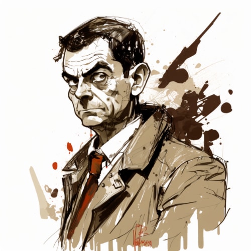mr-bean-art-style-of-eric-canete