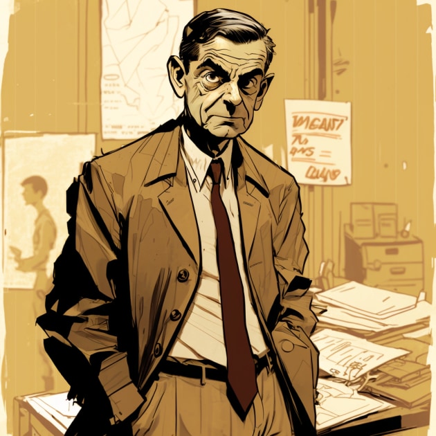 mr-bean-art-style-of-jack-kirby