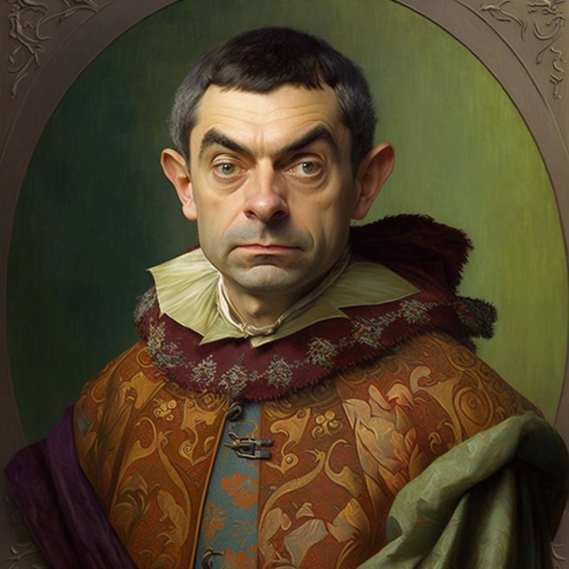 mr-bean-art-style-of-james-christensen