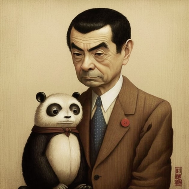 mr-bean-art-style-of-ohara-koson