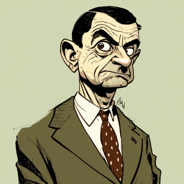 mr-bean-art-style-of-steve-ditko