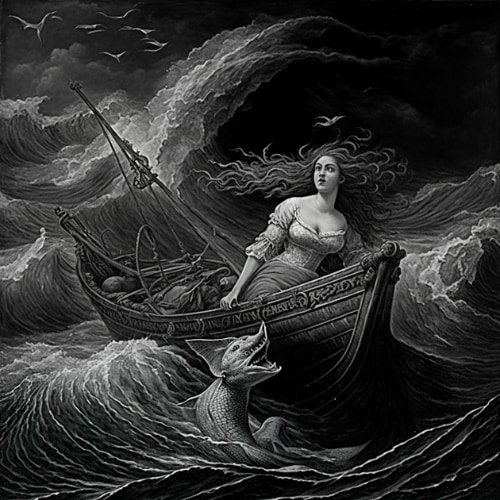 nami-art-style-of-gustave-dore