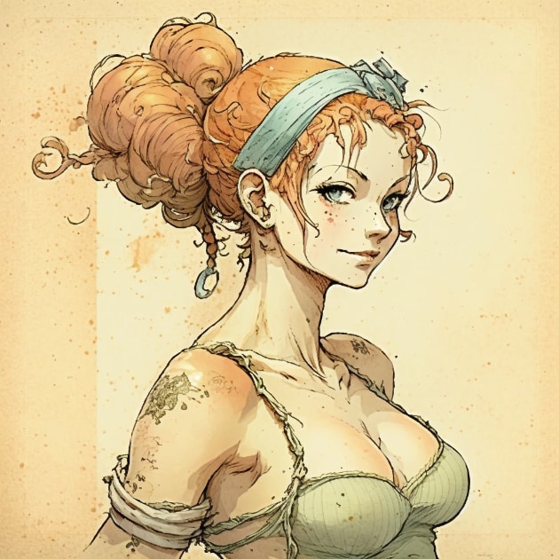 nami-art-style-of-anton-pieck