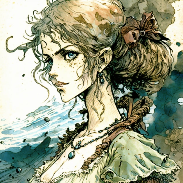 nami-art-style-of-arthur-rackham